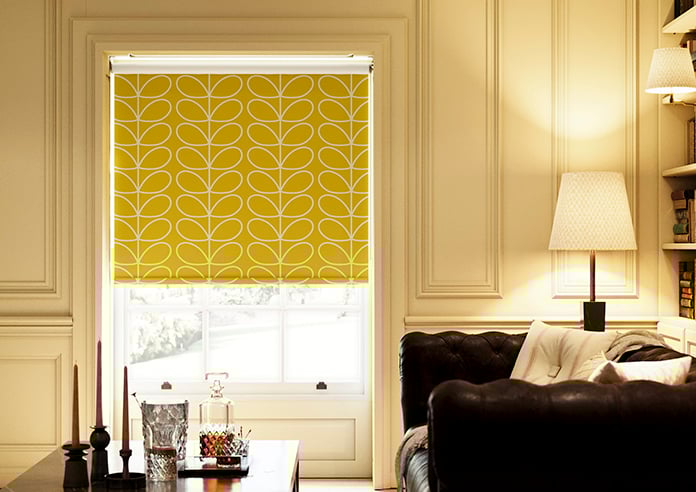 Orla Kiely Jumbo Linear Stem, Sunflower - Twist&Fit Roller Blind - Image 3